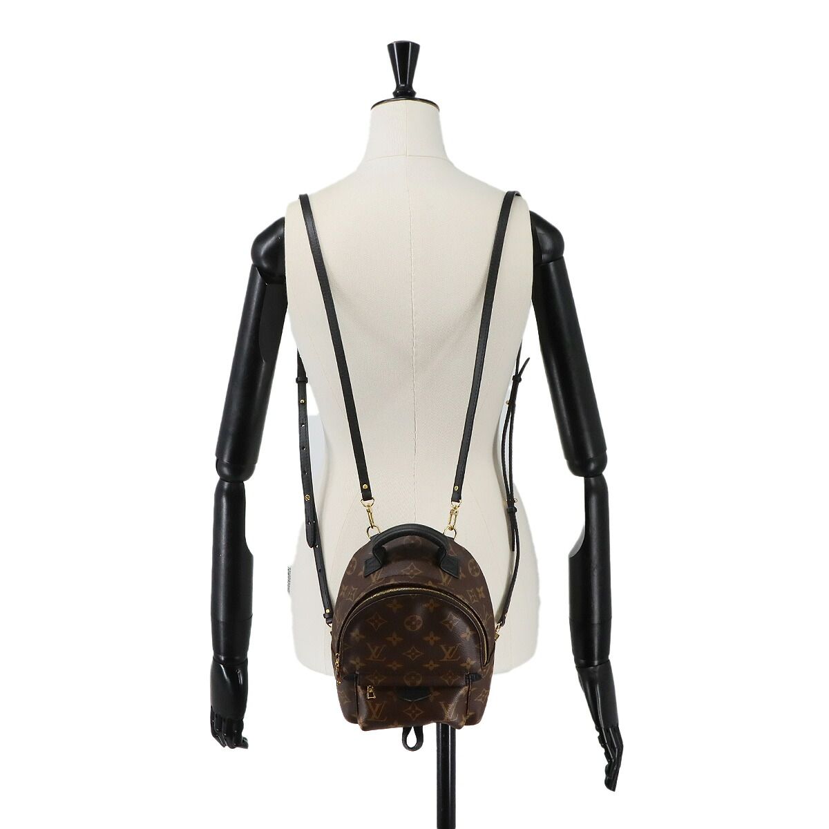 Louis Vuitton Monogram Palm Springs Backpack Mini Brown — view 8