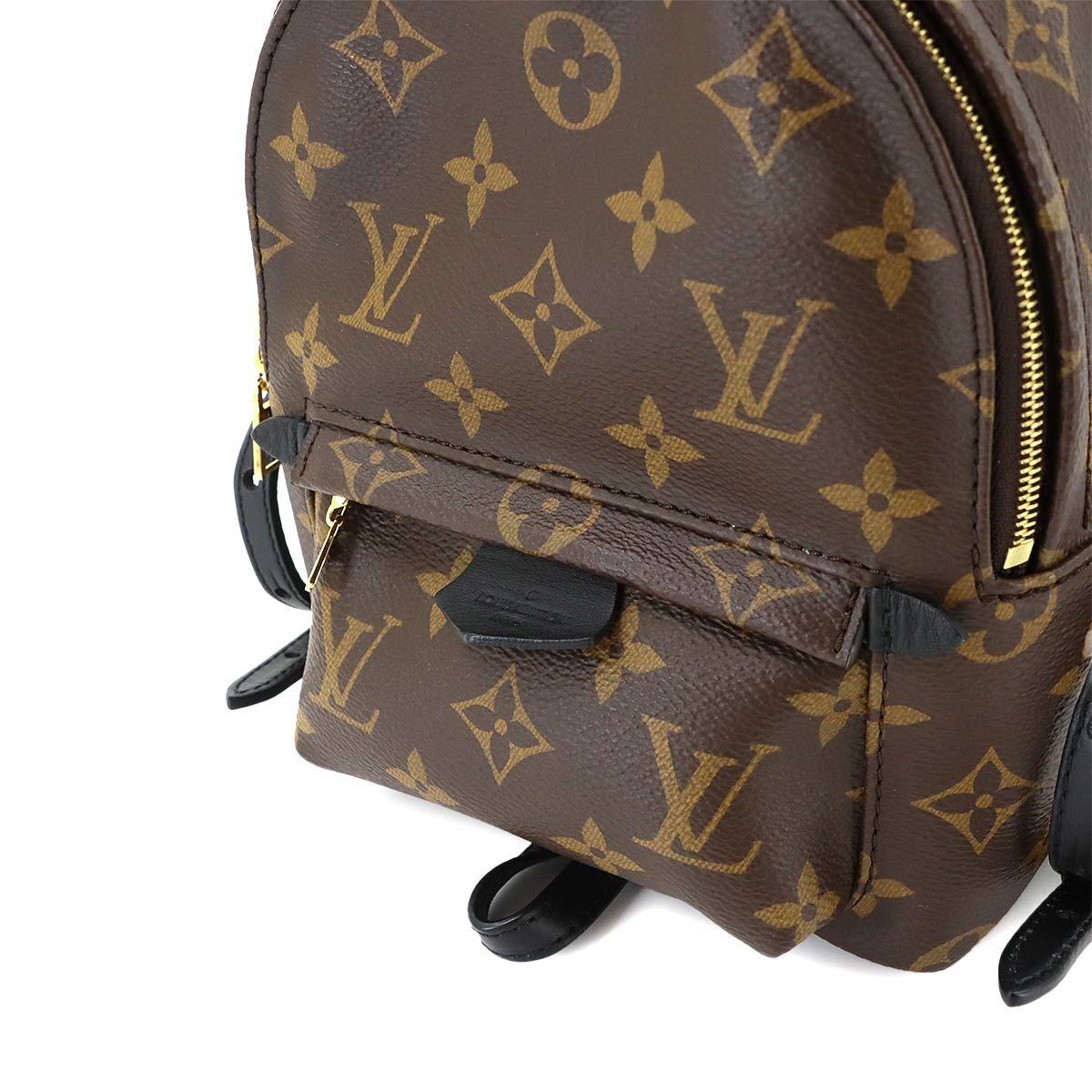 Louis Vuitton Monogram Palm Springs Backpack Mini Brown — view 7