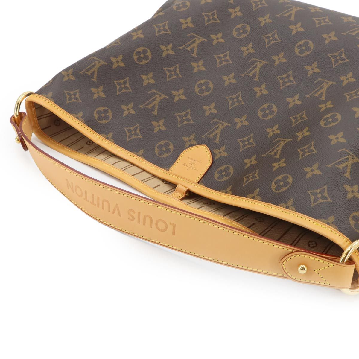 Louis Vuitton Monogram Delightful PM Shoulder Bag Brown — view 6