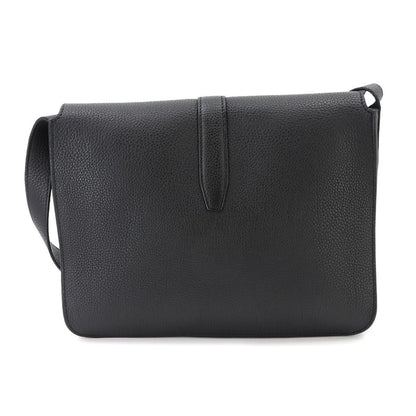 Hermes Steve Wright Junior Messenger Shoulder Bag Togo Black — view 2