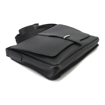 Hermes Steve Wright Junior Messenger Shoulder Bag Togo Black — view 4