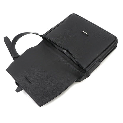 Hermes Steve Wright Junior Messenger Shoulder Bag Togo Black — view 6