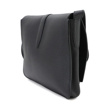 Hermes Steve Wright Junior Messenger Shoulder Bag Togo Black — view 3