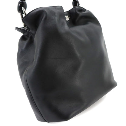 Dior Malice Pearl Hand Bag Leather Black Silver Maris Bag — view 8