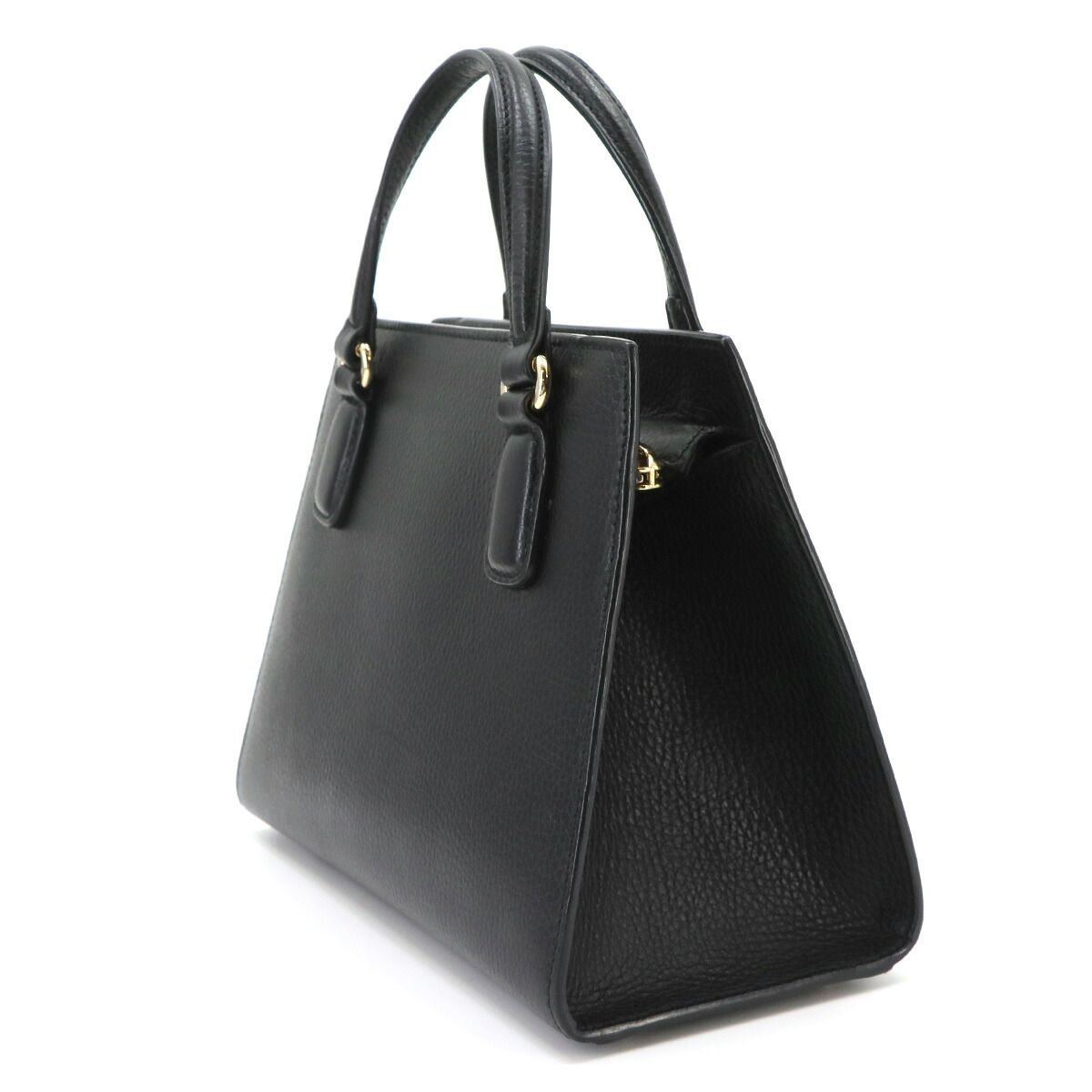 Gucci Soho Interlocking G 2-Way Bag Leather Black — view 4