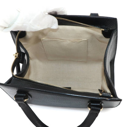 Gucci Soho Interlocking G 2-Way Bag Leather Black — view 7