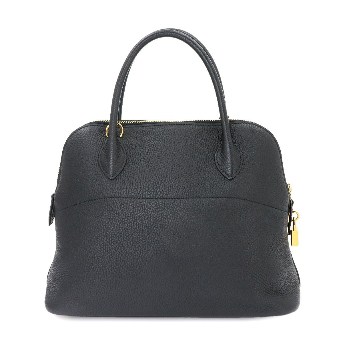 Hermes Bolide 31 2-Way Bag Taurillon Clemence Black Gold — view 3