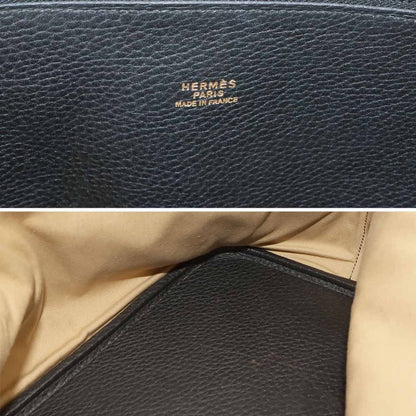 Hermes Bolide 45 Hand Bag Fjord Black — view 7