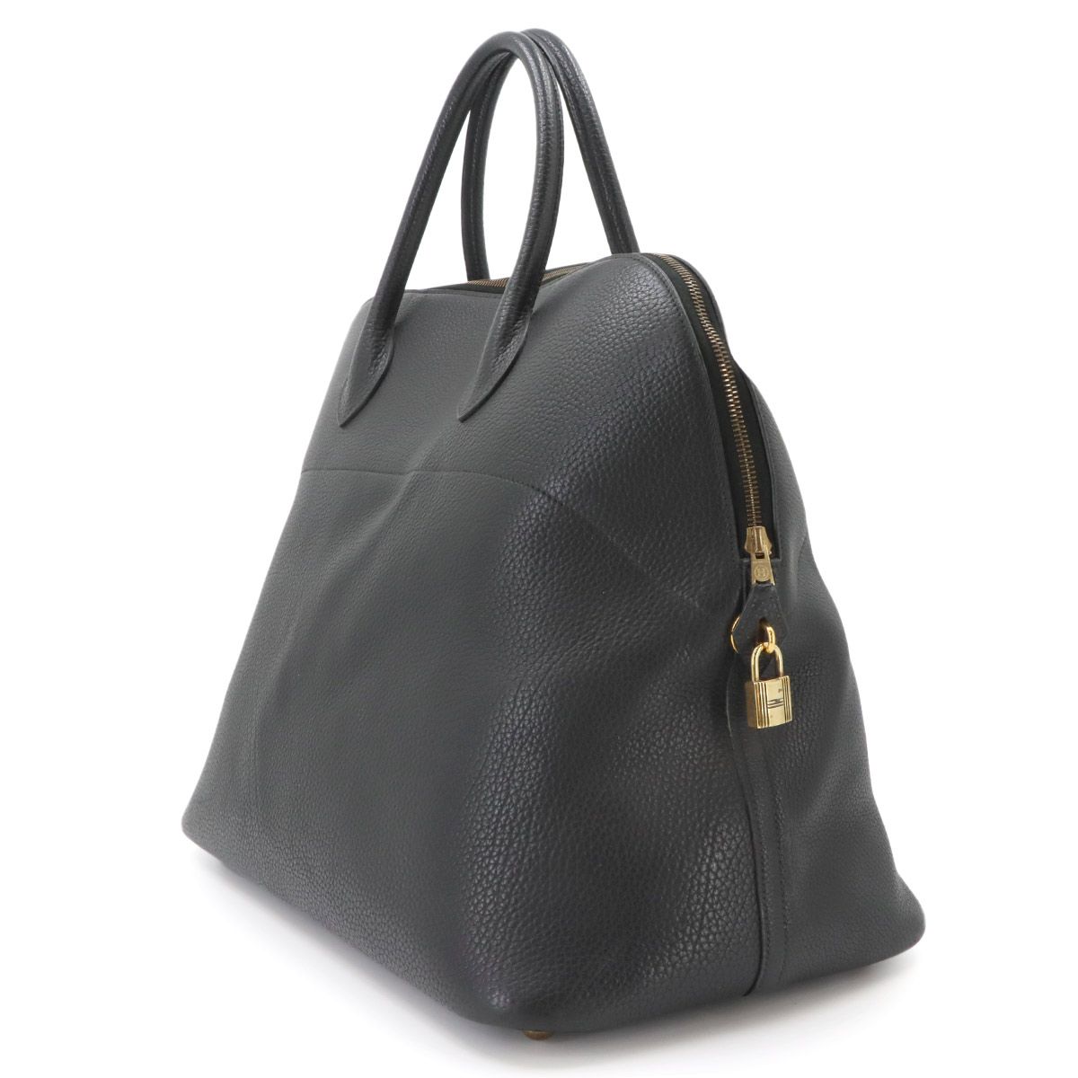 Hermes Bolide 45 Hand Bag Fjord Black — view 3