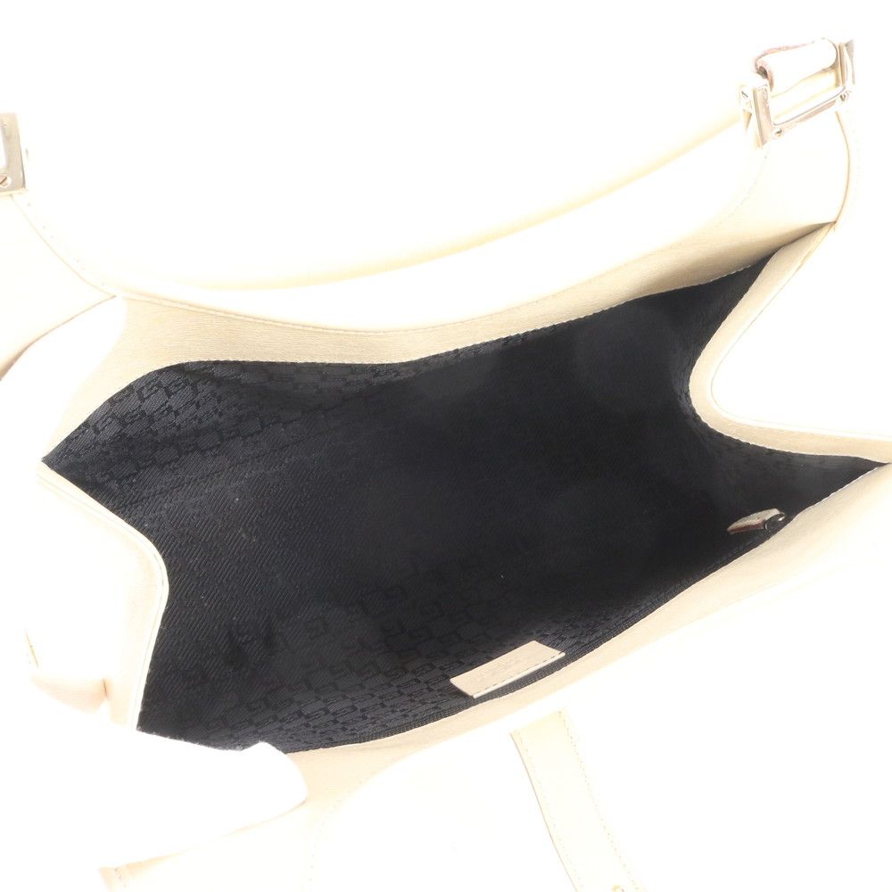 Gucci Jackie Leather Tote Shoulder Hand Beige — view 7