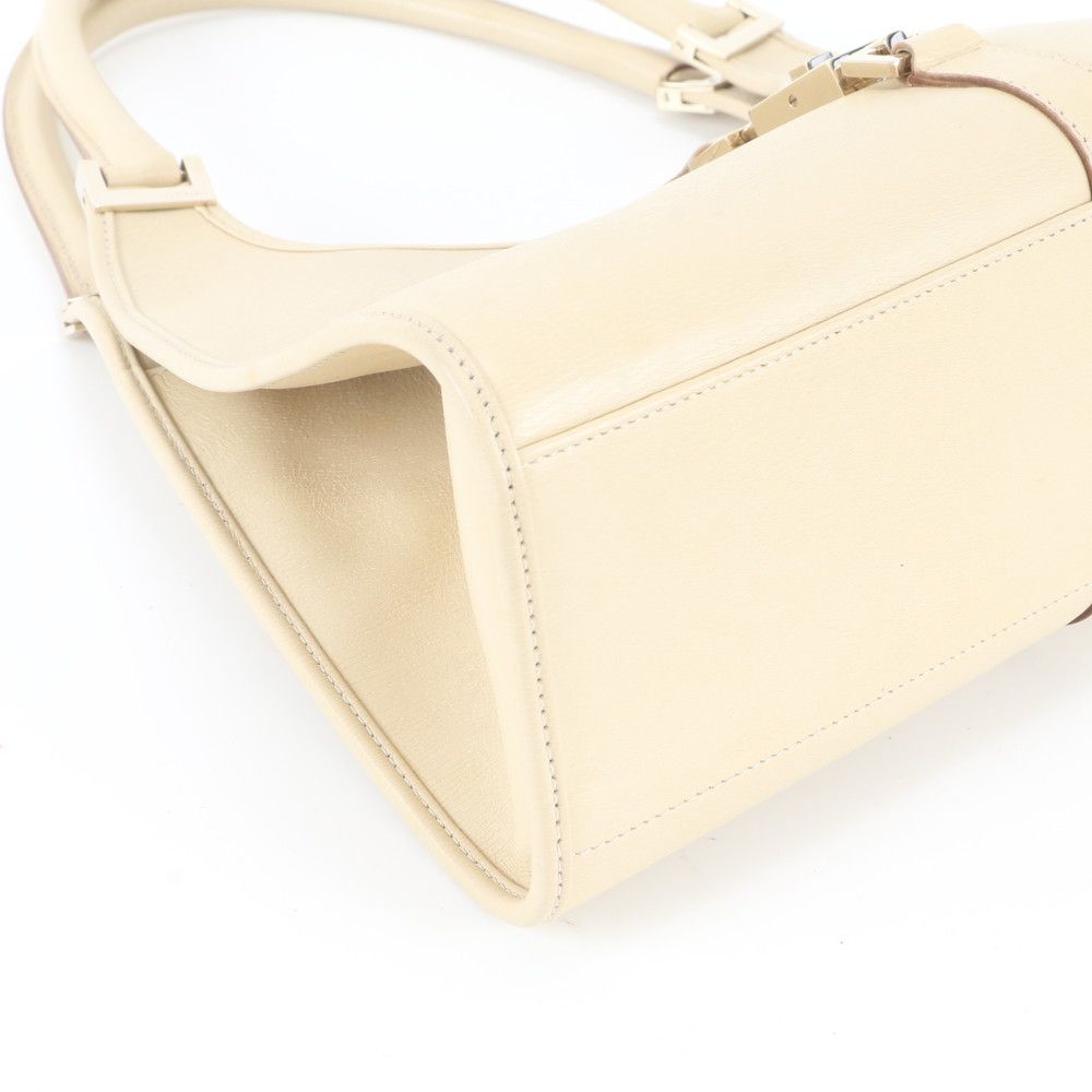 Gucci Jackie Leather Tote Shoulder Hand Beige — view 5