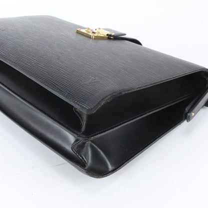 Louis Vuitton Epi Serviette Vermoir Leather Business Document Tote — view 4