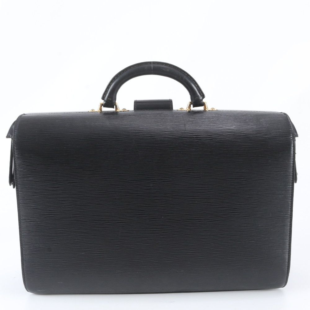 Louis Vuitton Epi Serviette Vermoir Leather Business Document Tote — view 3