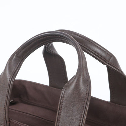 Hermes Acapulco PM Toile Chevron Leather Tote — view 2