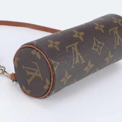 Louis Vuitton Monogram Papillon Pouch Only Leather Handbag — view 5