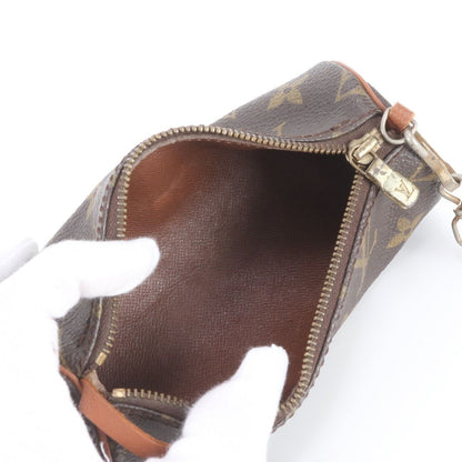 Louis Vuitton Monogram Papillon Pouch Only Leather Handbag — view 7