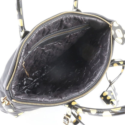 Louis Vuitton Yayoi Kusama LV YK Dot Infinity Lockit MM Leather Tote — view 7