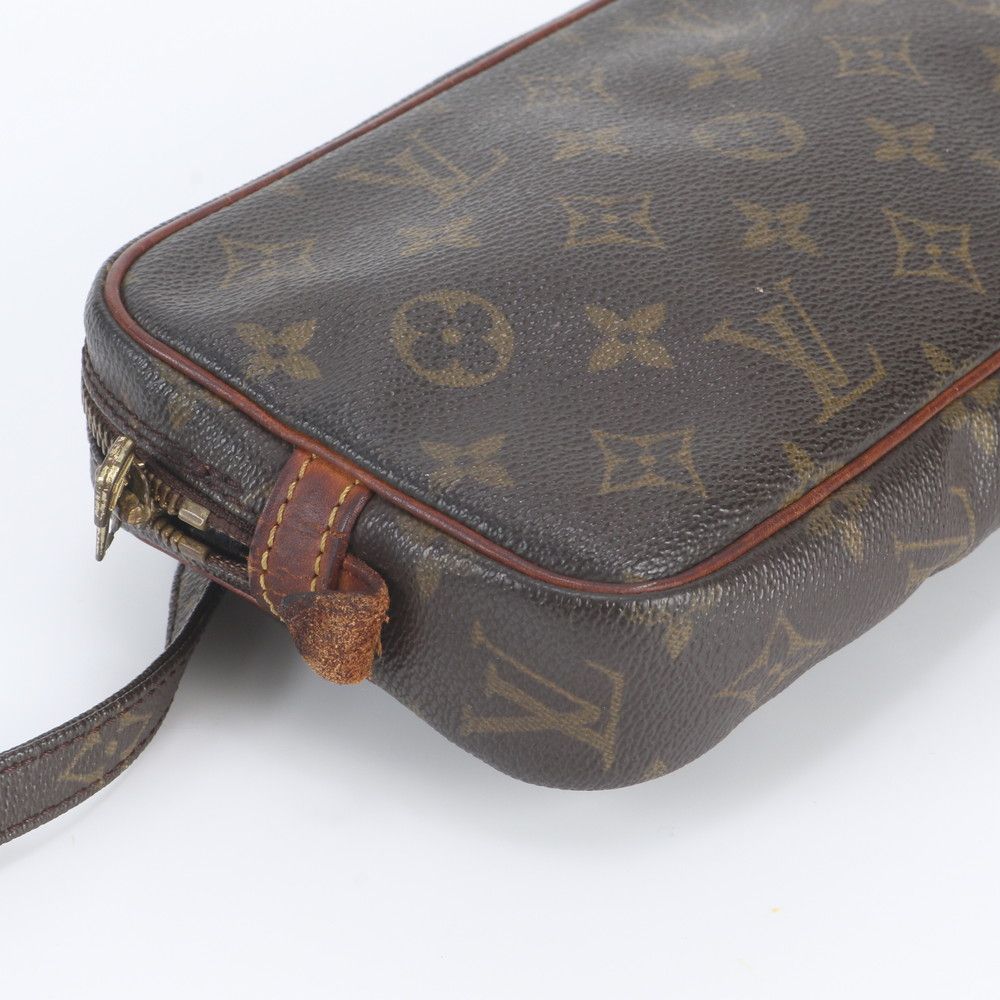 Louis Vuitton Monogram Marly Bandouliere Leather Shoulder Bag — view 5