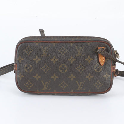 Louis Vuitton Monogram Marly Bandouliere Leather Shoulder Bag — view 3