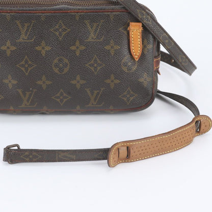 Louis Vuitton Monogram Marly Bandouliere Leather Shoulder Bag — view 2