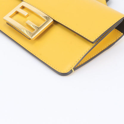 Fendi Flat Baguette Mini Leather 2-Way Shoulder Bag — view 5