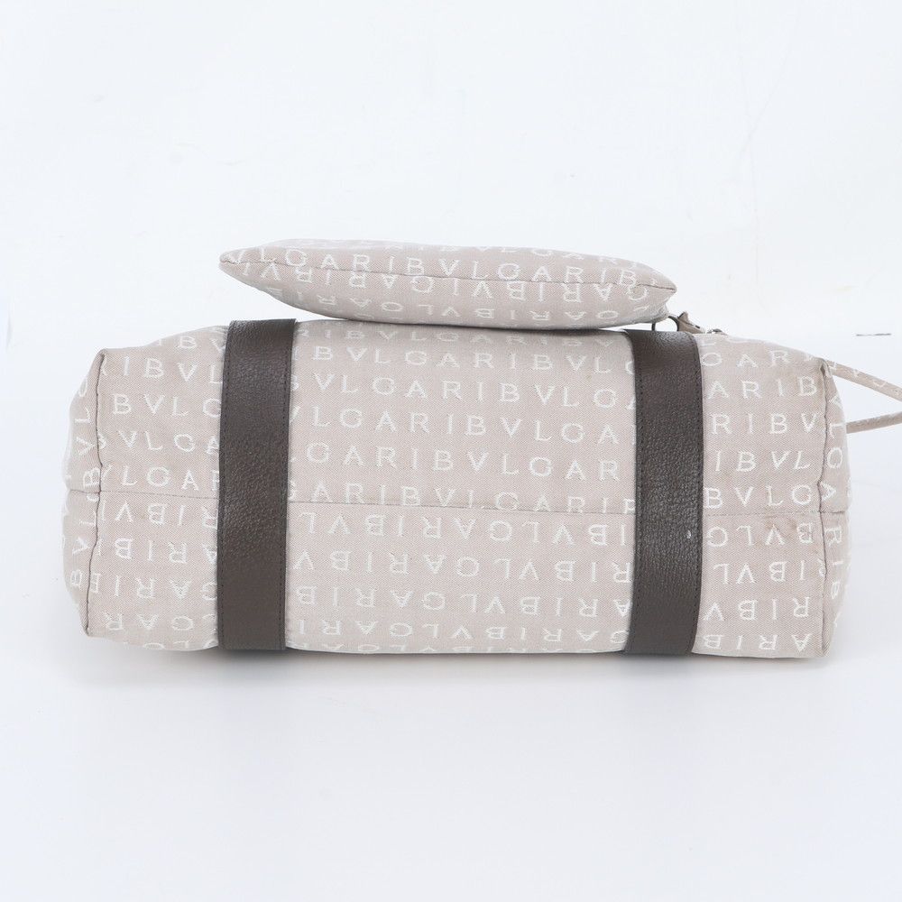 Bvlgari Logomania Leather Tote — view 6
