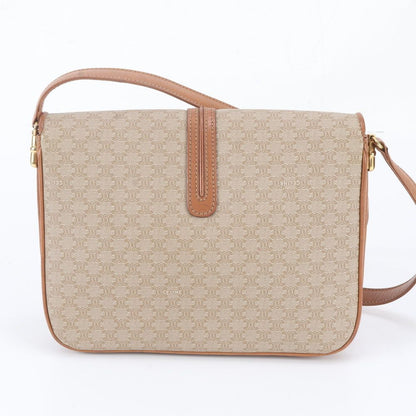Celine Vintage Macadam Leather Shoulder Bag — view 3