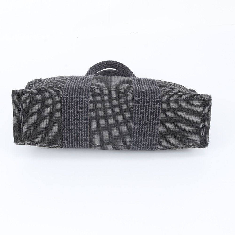 Hermes Her Line PM Tote Shoulder Business Document Gray — view 6