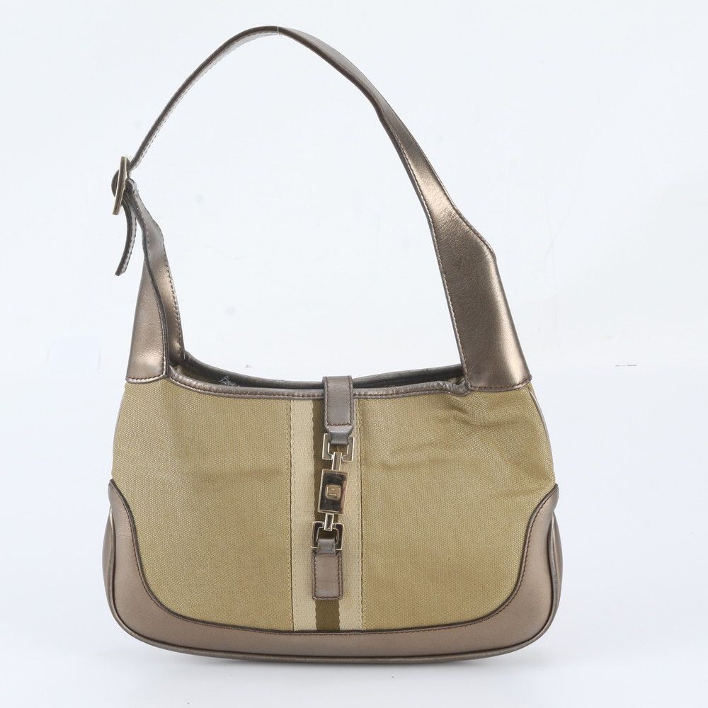 Gucci Jackie Leather Shoulder Bag Tote