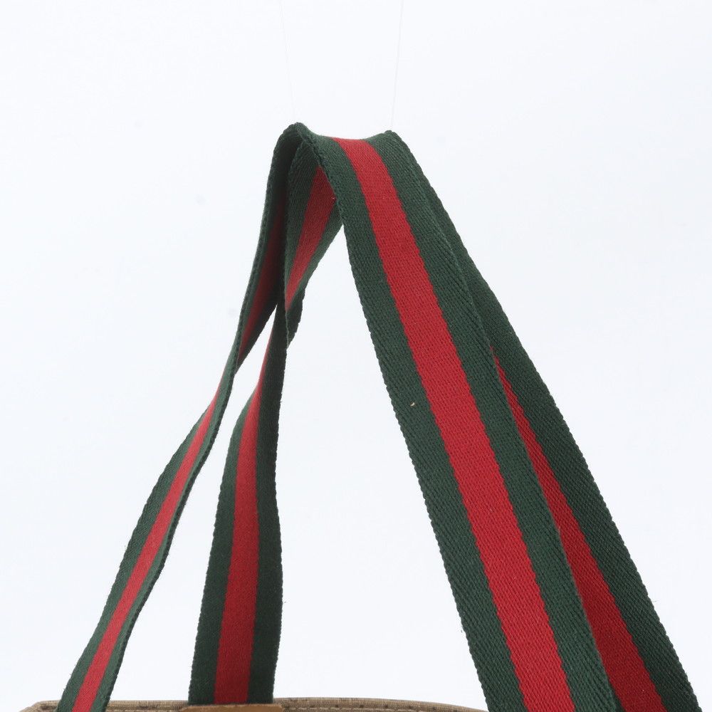 Gucci Vintage Micro GG Sherry Line Leather Tote Shoulder Business Document — view 2