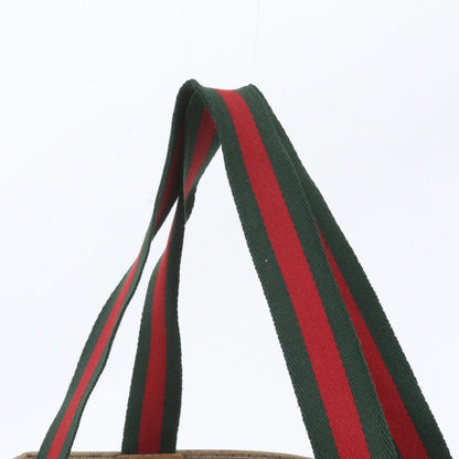 Gucci Vintage Micro GG Sherry Line Leather Tote Shoulder Business Document — view 2