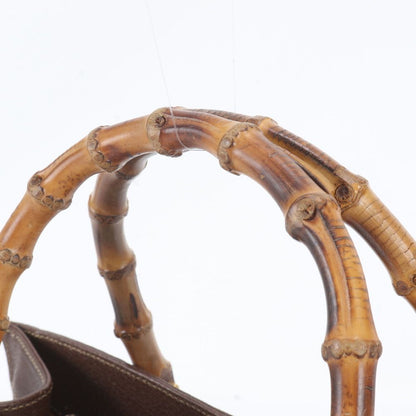 Gucci Vintage Bamboo Diana Leather Tote — view 2