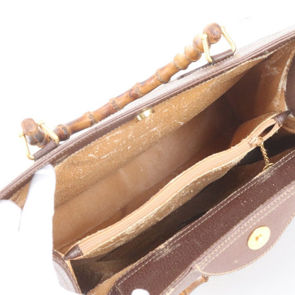 Gucci Vintage Bamboo Diana Leather Tote — view 7