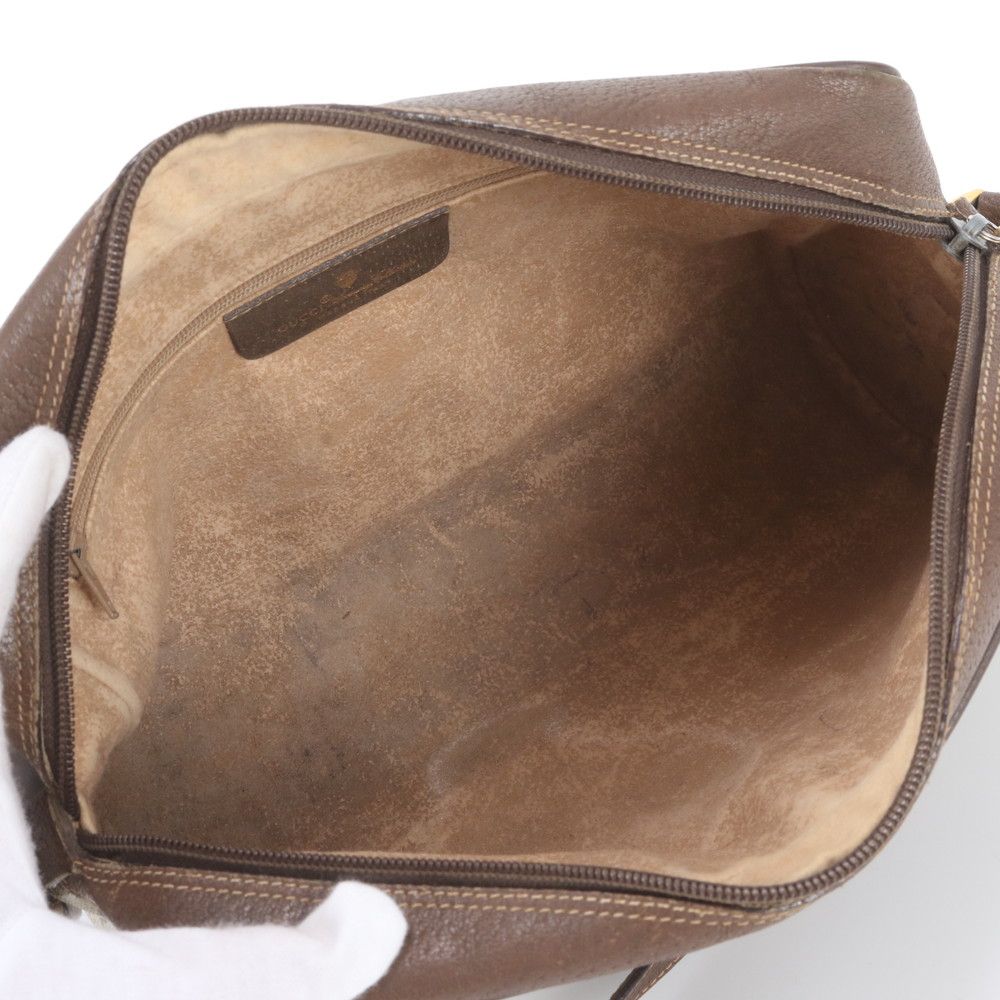 Gucci Vintage GG Supreme Sherry 119 02 088 Leather Shoulder Bag — view 7
