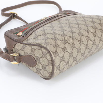 Gucci Vintage GG Supreme Sherry 119 02 088 Leather Shoulder Bag — view 5