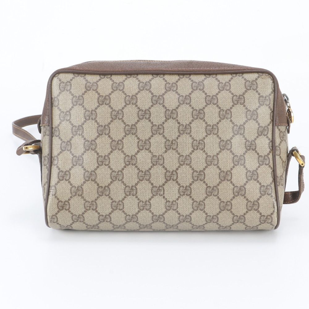 Gucci Vintage GG Supreme Sherry 119 02 088 Leather Shoulder Bag — view 3