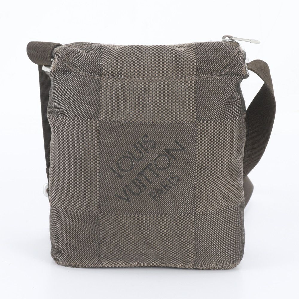 Louis Vuitton Damier Geant Citadin PM Leather Shoulder Bag Crossbody Messenger — view 3
