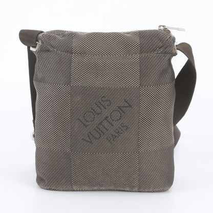 Louis Vuitton Damier Geant Citadin PM Leather Shoulder Bag Crossbody Messenger — view 3