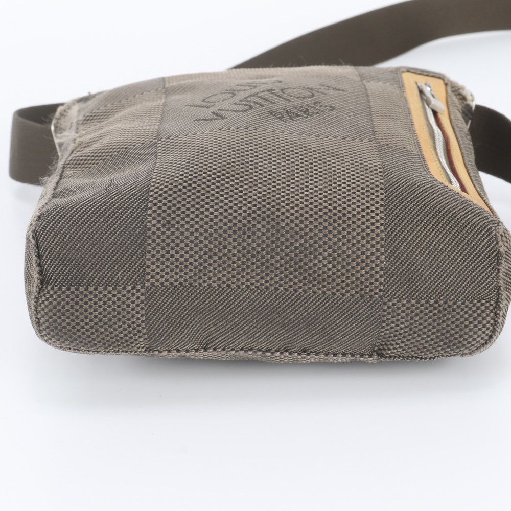 Louis Vuitton Damier Geant Citadin PM Leather Shoulder Bag Crossbody Messenger — view 6