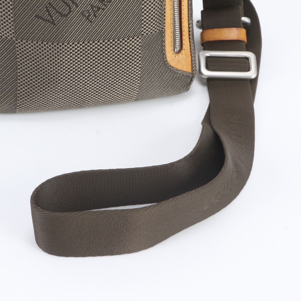 Louis Vuitton Damier Geant Citadin PM Leather Shoulder Bag Crossbody Messenger — view 2