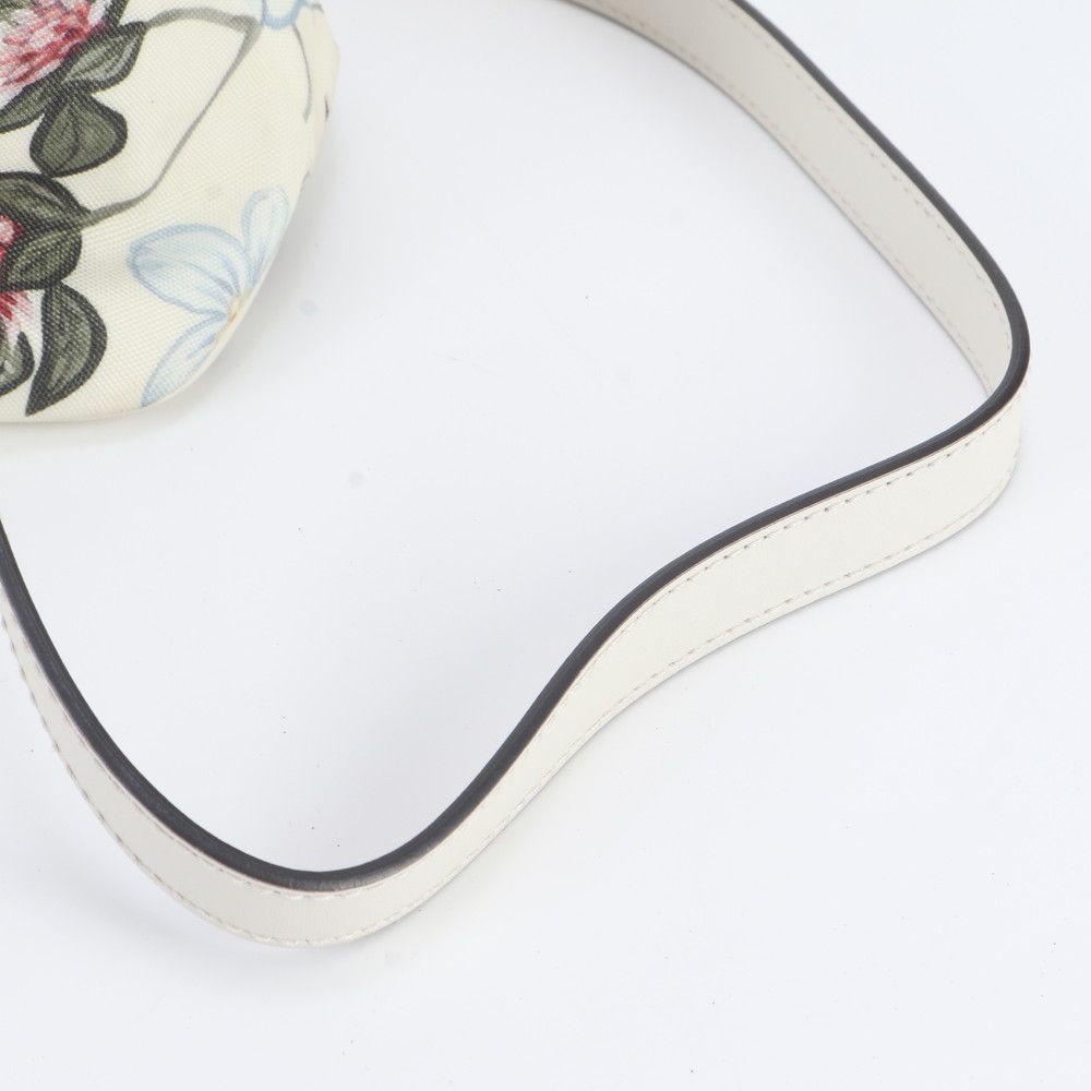 Gucci Flower Floral Leather 2-Way Shoulder Bag Crossbody — view 3
