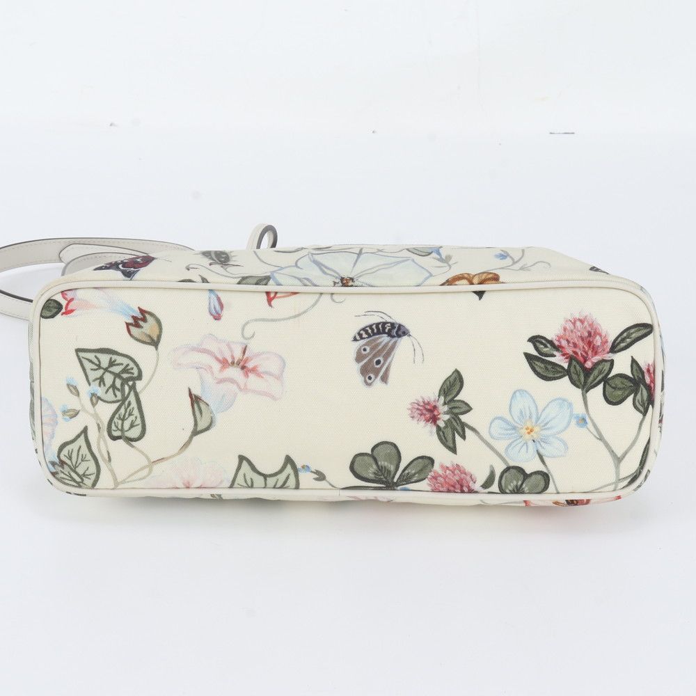 Gucci Flower Floral Leather 2-Way Shoulder Bag Crossbody — view 7