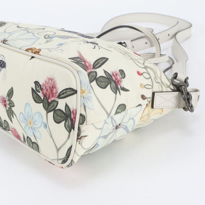 Gucci Flower Floral Leather 2-Way Shoulder Bag Crossbody — view 5