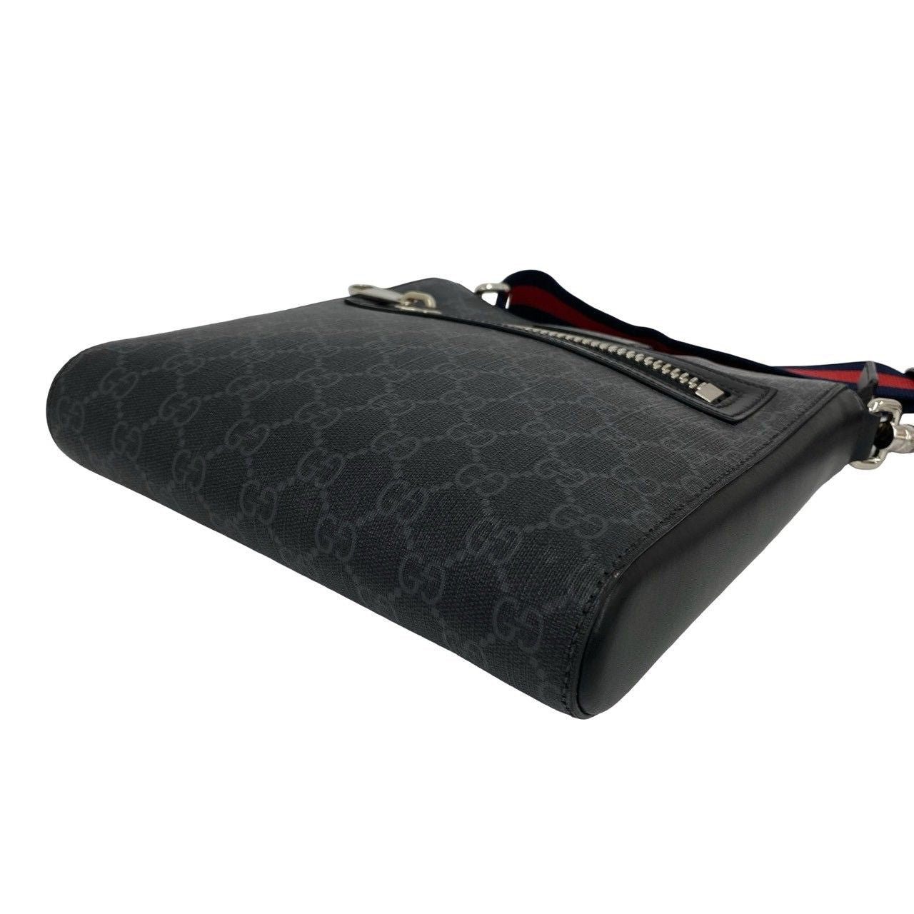 Gucci Sherry Line GG Supreme Small Messenger Leather Polyurethane Shoulder Bag — view 8