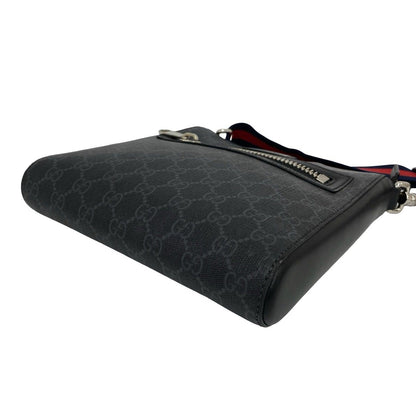 Gucci Sherry Line GG Supreme Small Messenger Leather Polyurethane Shoulder Bag — view 8