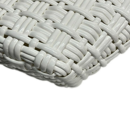 Balenciaga Tote Bistro XS Basket White Cotton — view 6