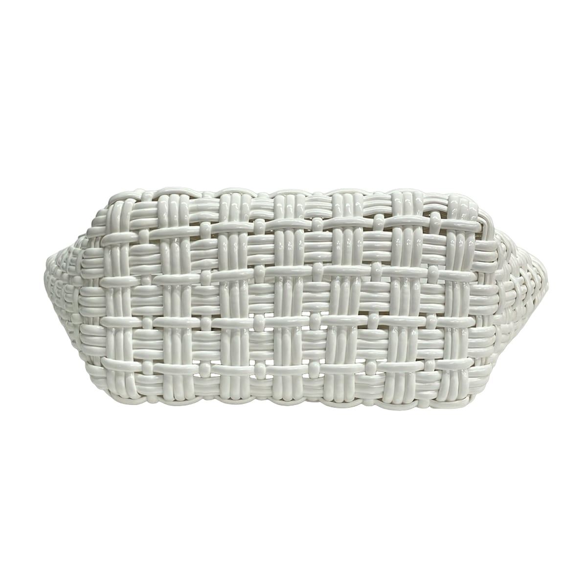 Balenciaga Tote Bistro XS Basket White Cotton — view 5