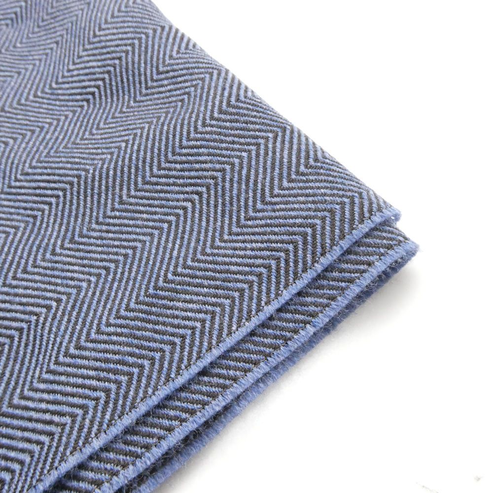 Gucci Shawl Wool 100% Scarf Fringe Herringbone — view 7