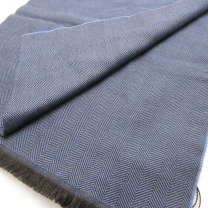 Gucci Shawl Wool 100% Scarf Fringe Herringbone — view 5