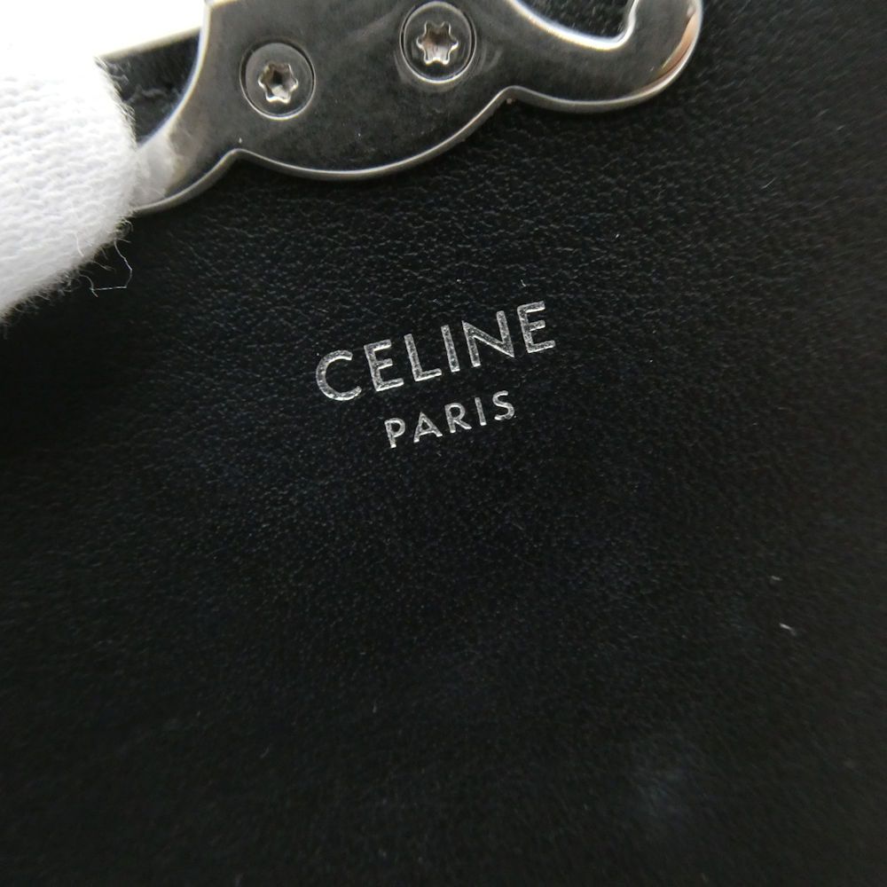Celine Card Case with Triomphe Flap Business — view 5